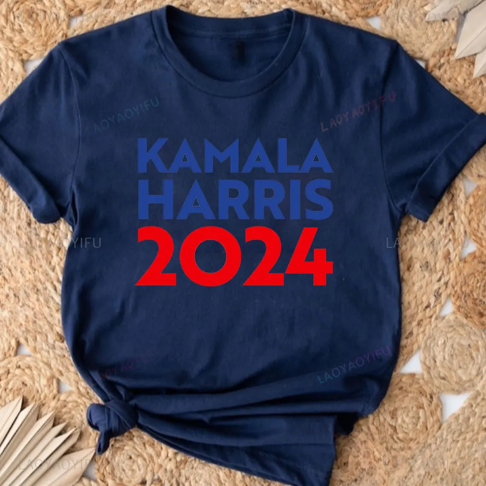 Футболка высокого качества Kamala Harris Let's Finish The Job 2024 футболка President рубашка Rally