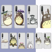 yinuoda anime studio ghibli totoro phone case for redmi note 5 7 8 9 10 a k20 pro max lite for xiaomi 10pro 10t