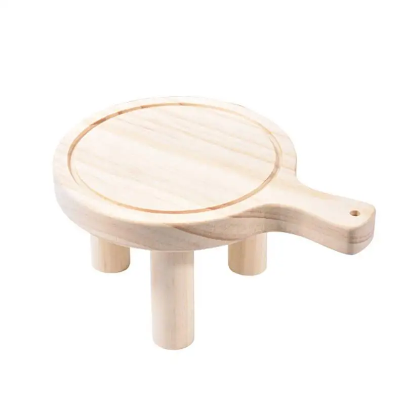 

Plant Display Stool Bonsai Rack Display Stand Step Stool Modern Non-Slip Plant Stand Round Flower Shelf For Bedroom Home