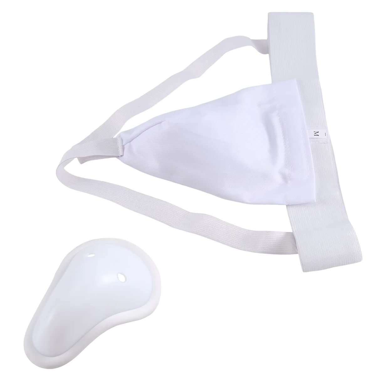 Мужская Защитная чашка для паха регулируемая вентилируемая защита карате боевых