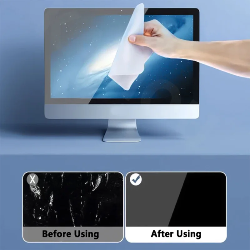 Новая полировальная ткань для Apple iphone 1:1 нано-текстурная Ткань очистки экрана iPad