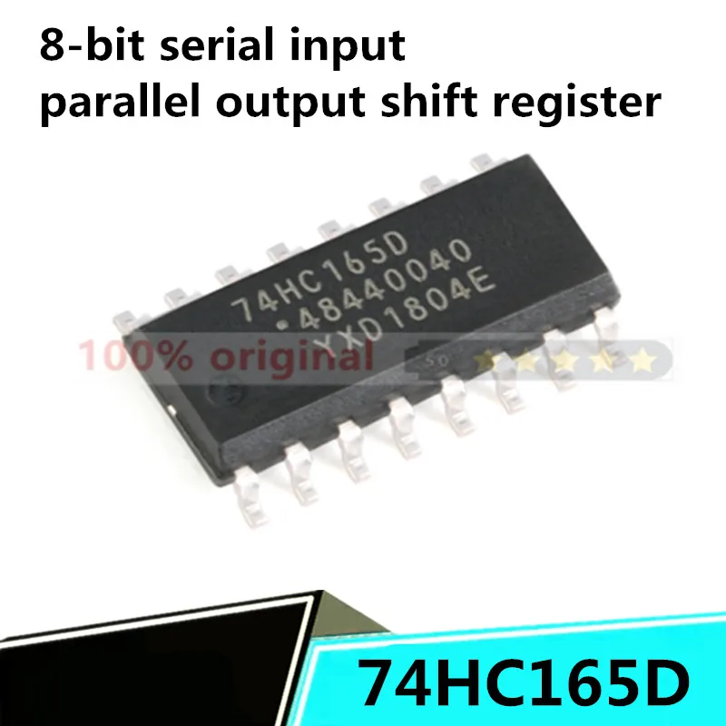 

Nxp brand 10 original genuine 74HC165D, 653 SOIC-16 8-bit parallel or serial input/shift register