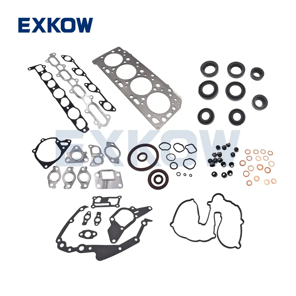 Комплект для капитального ремонта двигателя GSKT для Mitsubishi Pajero Sport Nativa 2008-L200 Triton 2005-4D56 1000A406 1000A407