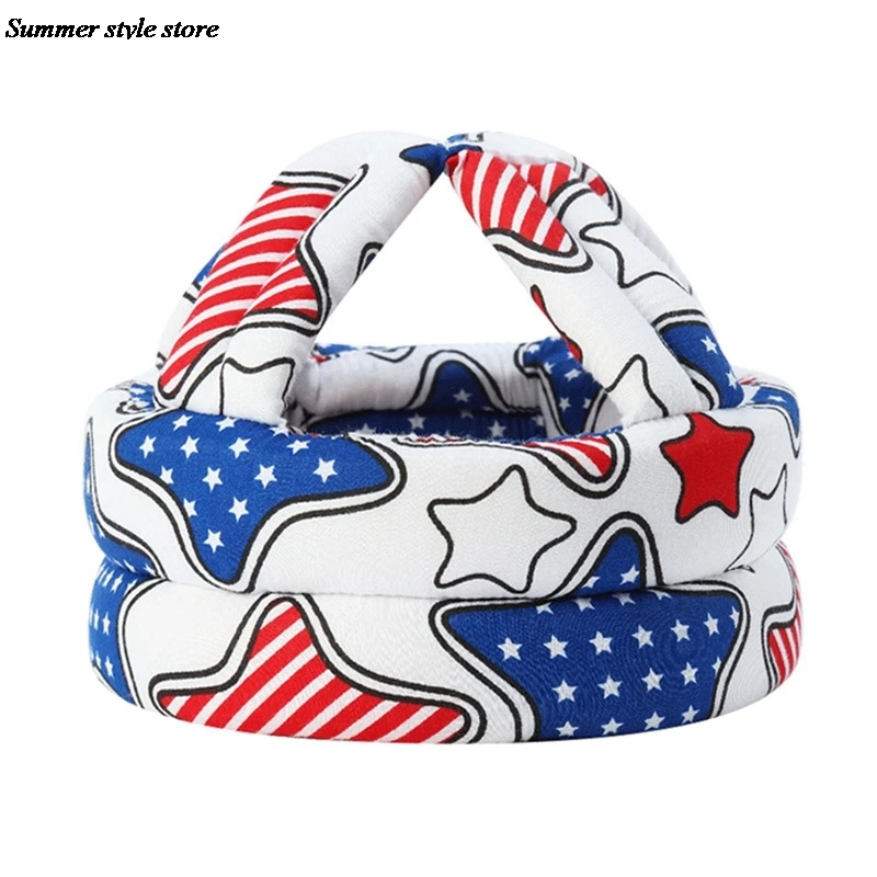 

Adjustable Baby Hat Protective Anti-collision Safety Helmet Baby Cap Toddler Kids Hat For Girl Boy Accessories Cotton