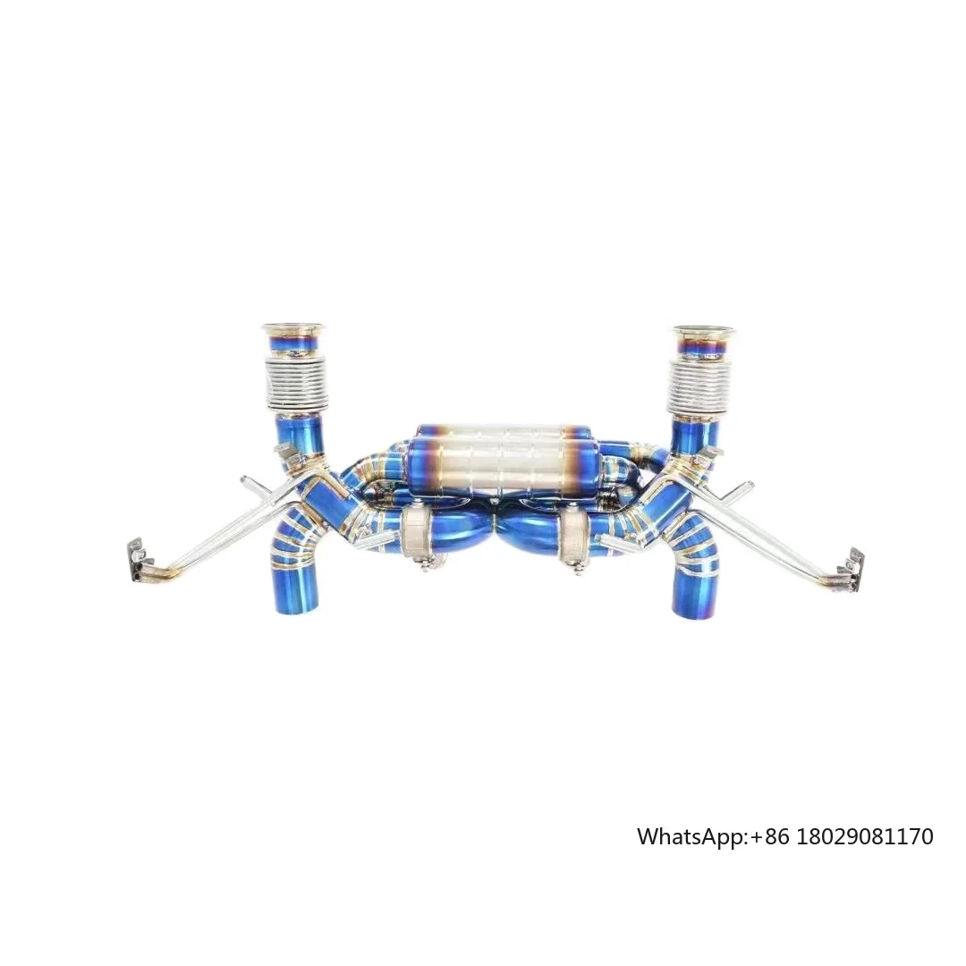 Гоночный автомобиль из титанового сплава Catback глушитель спортивный звук для