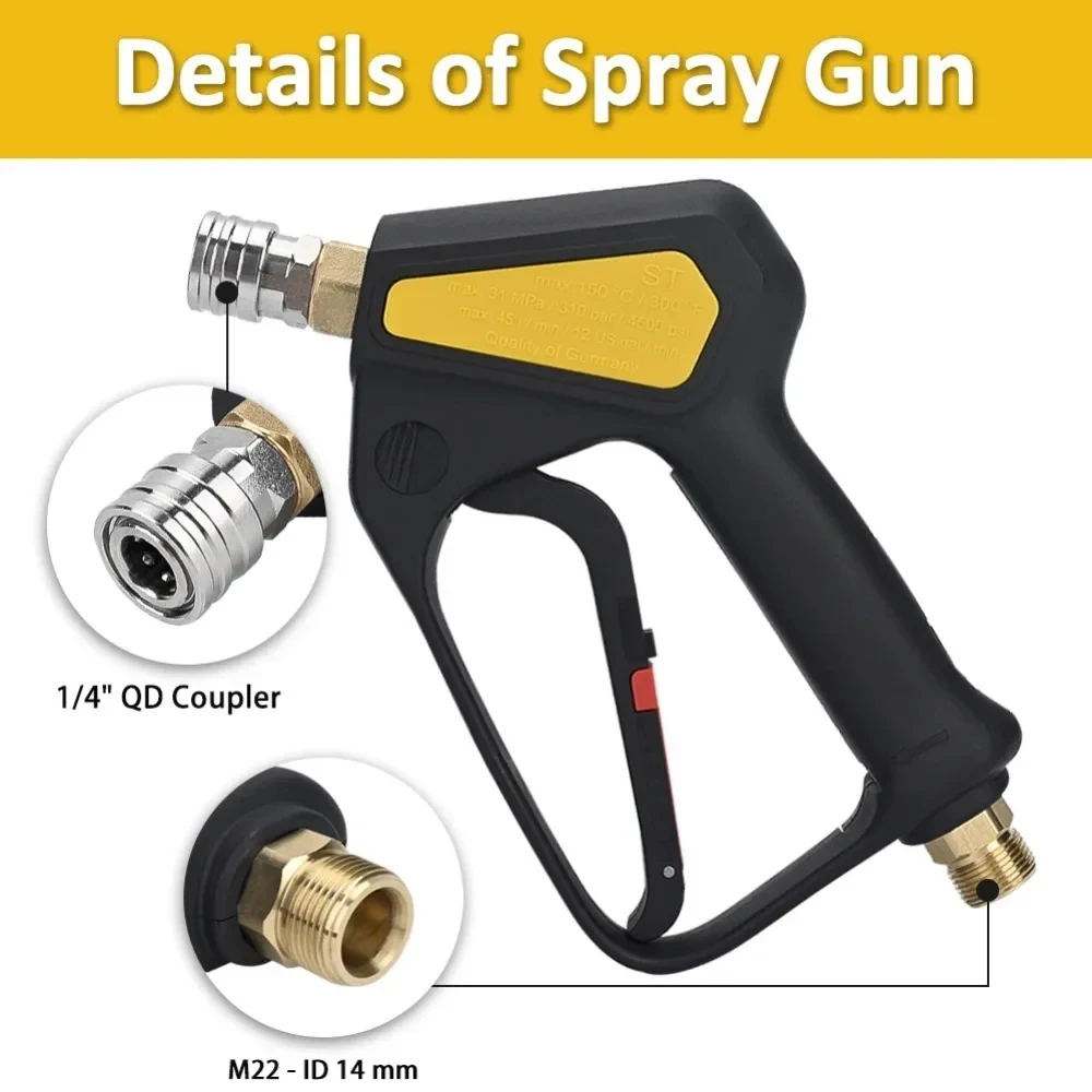 Чистящая машина высокого давления водяной пистолет ST2300 для мойки автомобилей с
