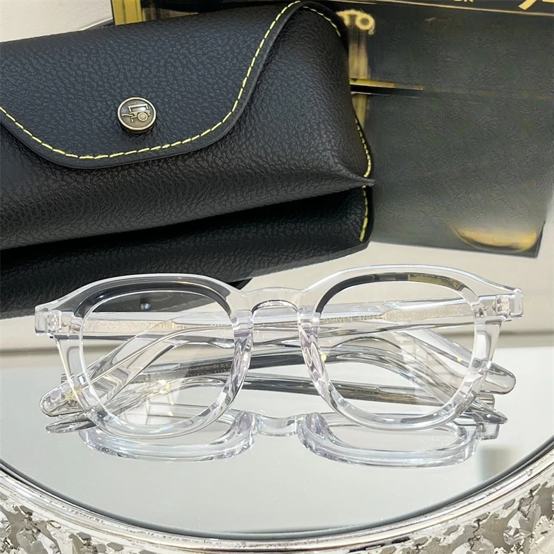 Овальные очки ручной работы DAHVEN в ацетатной оправе роскошные дизайнерские