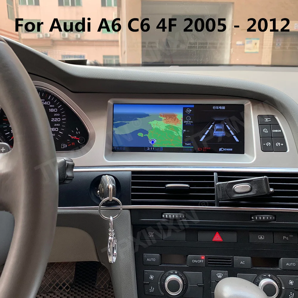 

For Audi A6 C6 4F 2005 - 2012 Android Car Radio 2Din Stereo Receiver Autoradio Multimedia Player GPS Navi Head Unit Screen