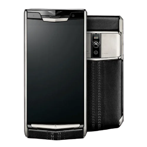 

Refurbished Original 1:1 VERTU SIGNATURE TOUCH Top Calf Leather Mobile Phone
