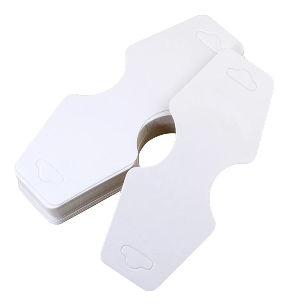 

200 Sheets Earring Packing Cards Necklace Display Cards Jewelry Display Cards