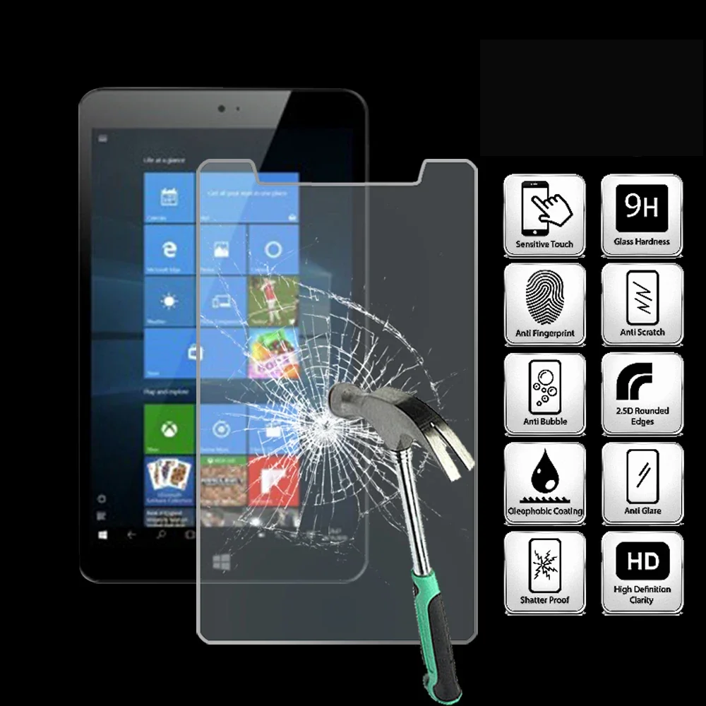 Для Argos Bush MyTablet 8-дюймовый планшет Ультра прозрачное закаленное стекло Защитная