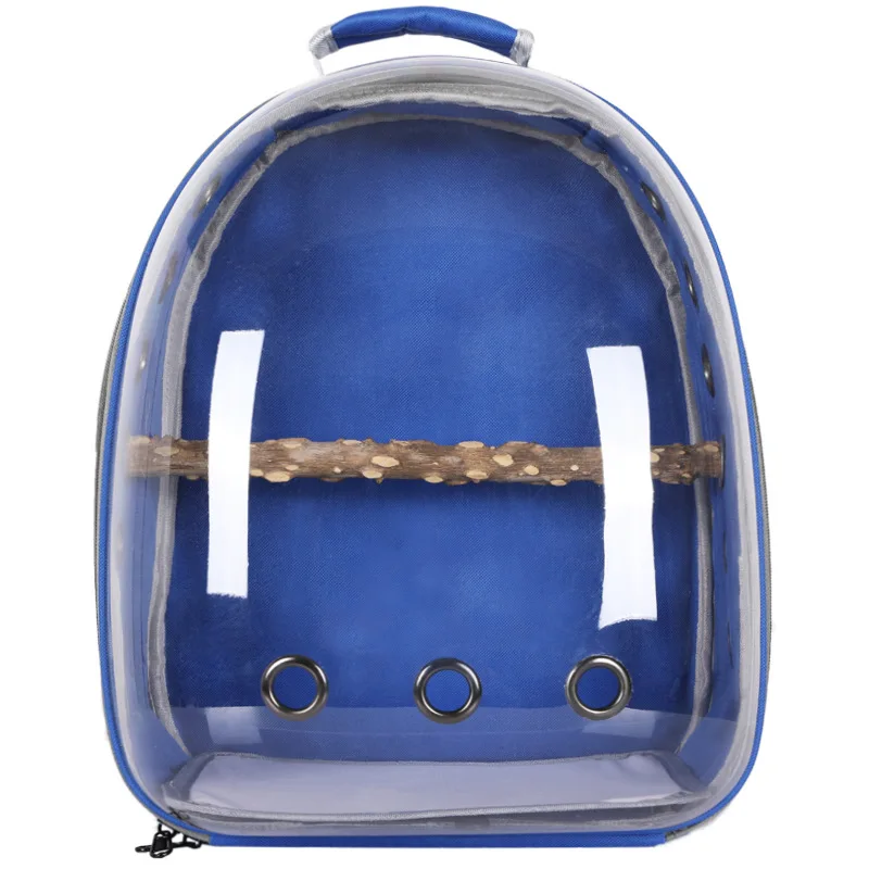 

Box Transport Backpack Cage Cabin Large Bird Gray Backpack Parrots Pet Transparent Portable Outing