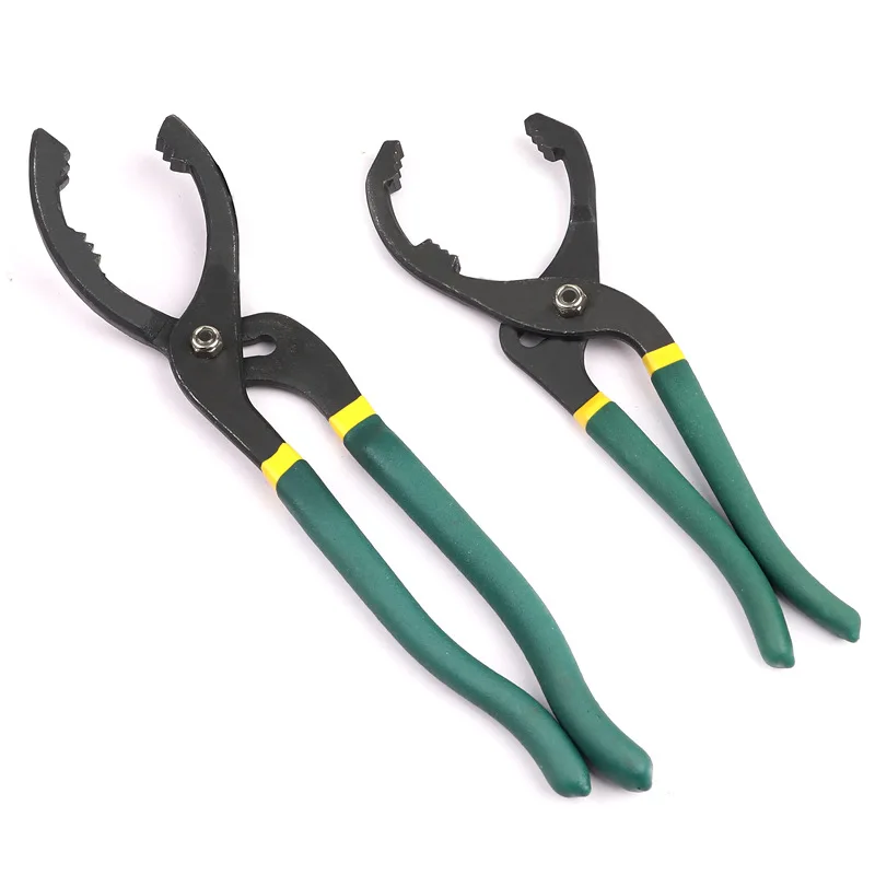 

10 12 inch Adjustable Filter Removal Pliers Oil Filter Wrench Pliers Household Universal Tools Convenient Accessories