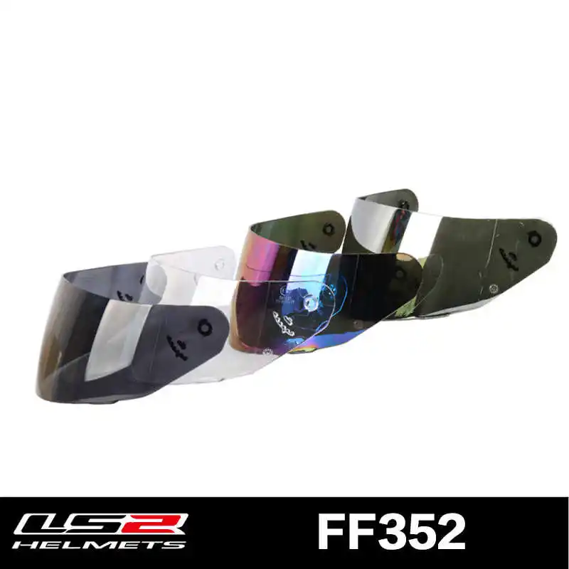 Motorcycle Helmet Lens Full Face Motorcycle Helmet Visor UV-Proof  for LS2 FF352 FF351 FF369 FF384 Goggles Full Face Helmet Lens