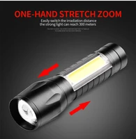 pocketman high lumen portable rechargeable zoomable torch lantern 3 modes camping light mini led flashlight outdoor fishing