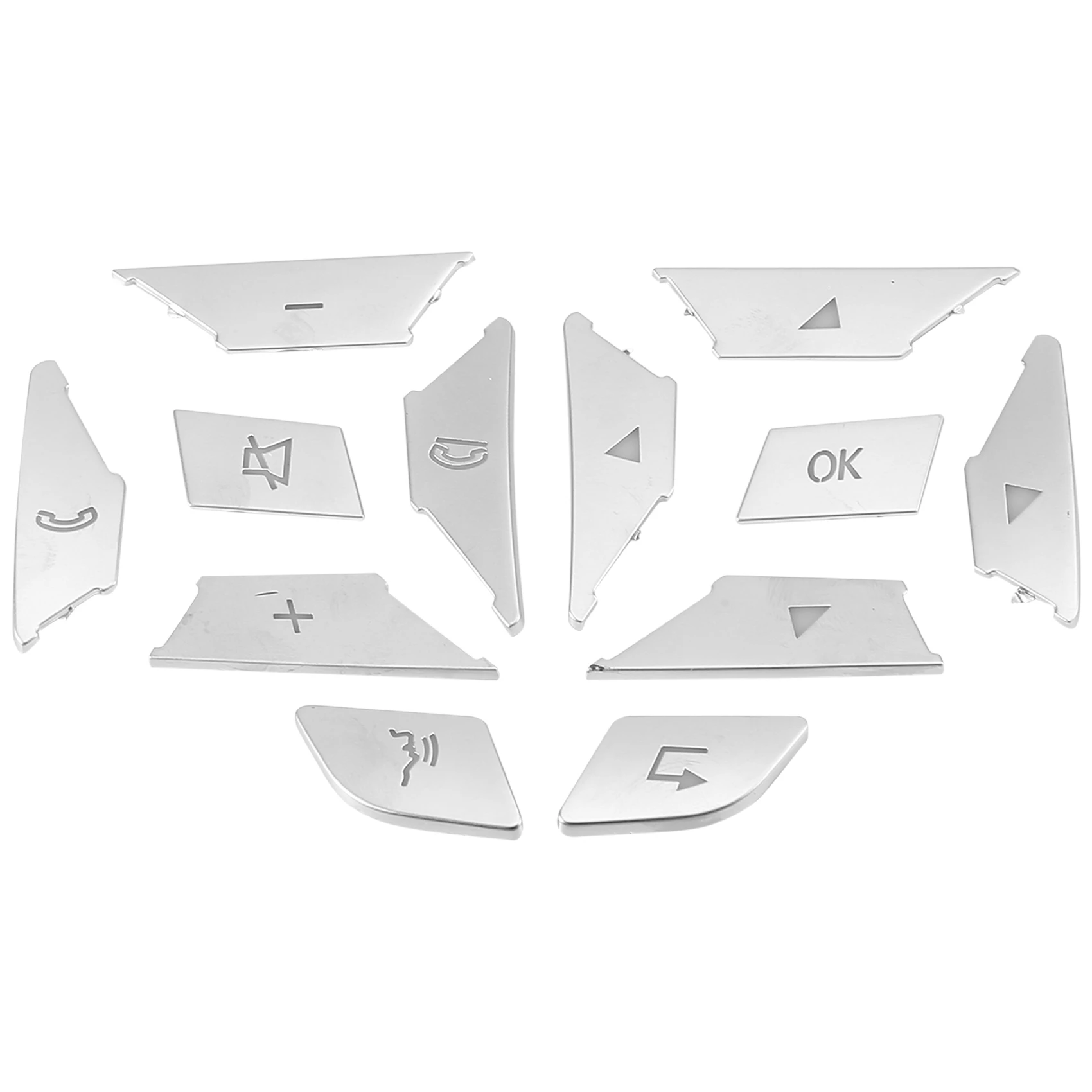 

Steering Wheel Button Switch Trim Cover Sticker For C E Ml Cla Gla Sl Class W176 W246 W212 W204