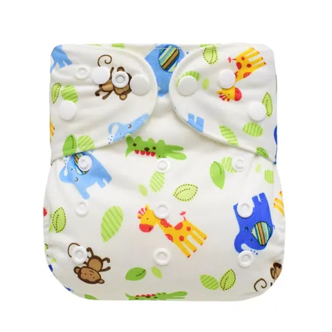 1 шт. Mumsbest детские моющиеся многоразовые тканевые карманные подгузники, подгузники, регулируемые, подходят для детей 3-15 кг, без вставки