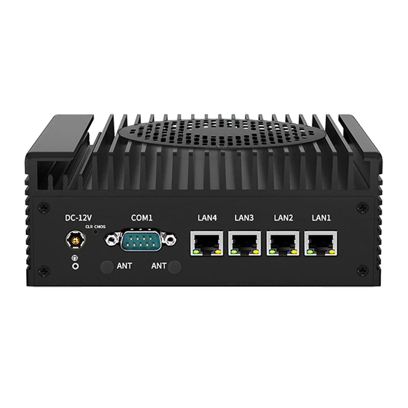 Мини-роутер N00 Intel 4 ядра без вентилятора * i226V LAN 2 5G pfSense брандмауэр COM HDMI Windows 11