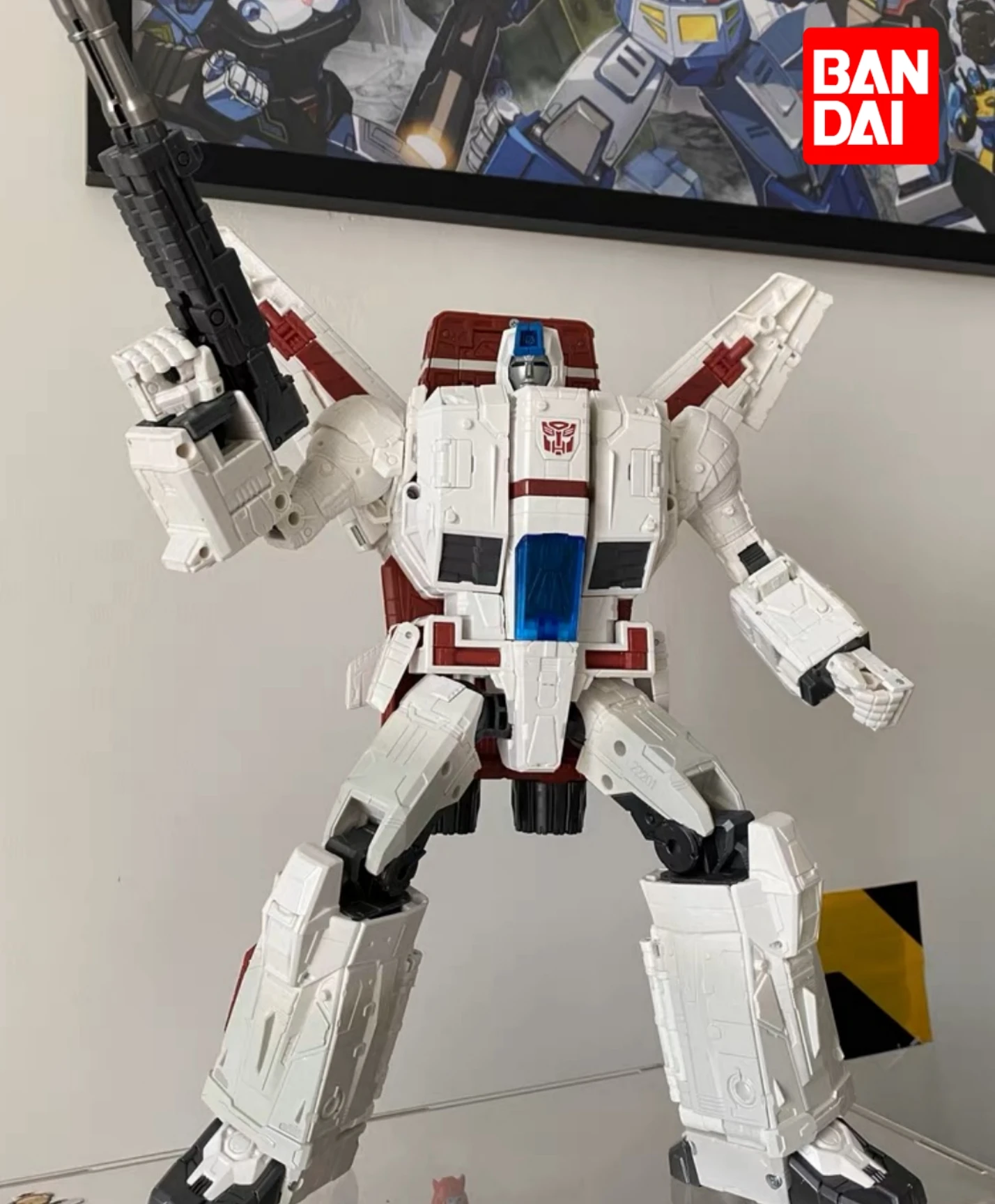 

Коллекционная экшн-фигурка из коллекционных игрушек E4824 с изображением поколения-трансформеров осады за Кибертрона командира Wfc-S28 Reprint Jetfire...