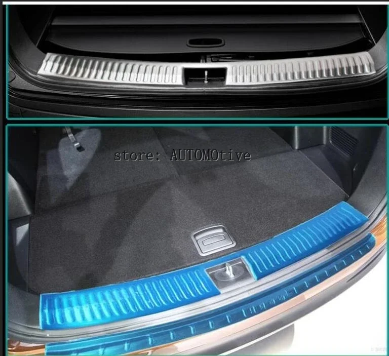 Защитная накладка из нержавеющей стали на внутренний бампер для Kia Sorento 2015 2016 20017