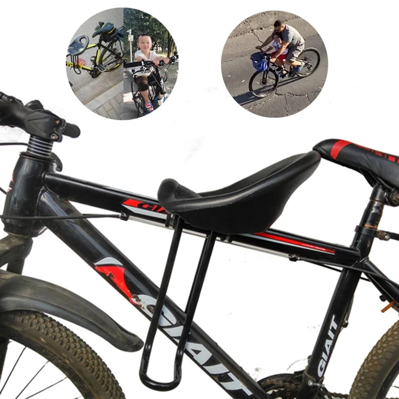 Front Mounted Child mtb Bike Seat Universal Mountain Bike Front Seat Mat Children Baby Bicycle Safety Chair Seat Saddle Carrier