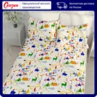 Натяжная простыня на резинке Cказка 