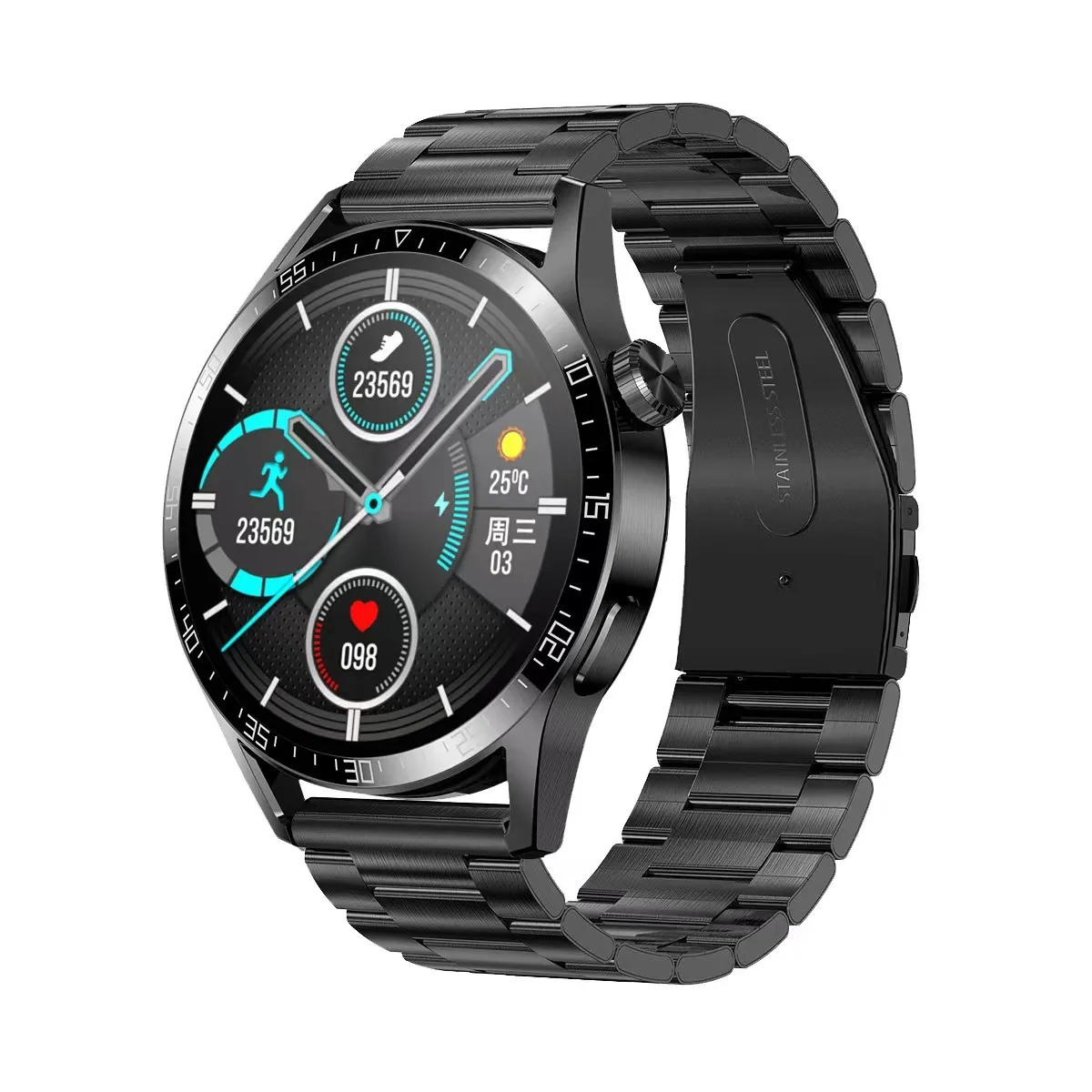 

2023 New ECG+PPG Smart Watch Men Health Blood Glucose Heart Rate Blood Pressure Fitness Sports Watches Waterproof Smartwatch Men