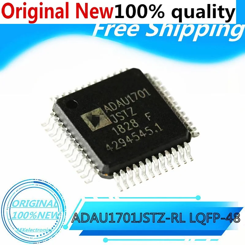2 шт./партия 100% новый Adau1701jstz Adau1701 Jstz Стандартный Dsp Sigmadsp аудио процессор, 2adc/4dac оригинальный чипсет Ic