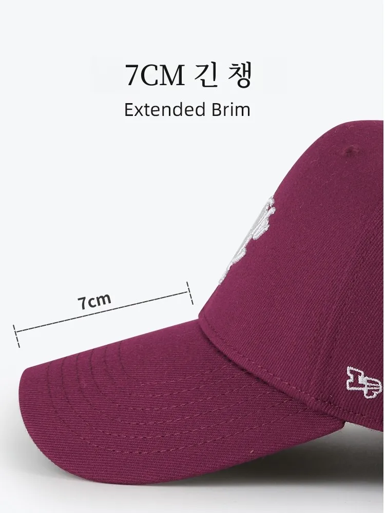 Осенне-зимняя бейсбольная кепка с жестким верхом и большим окружностью головы