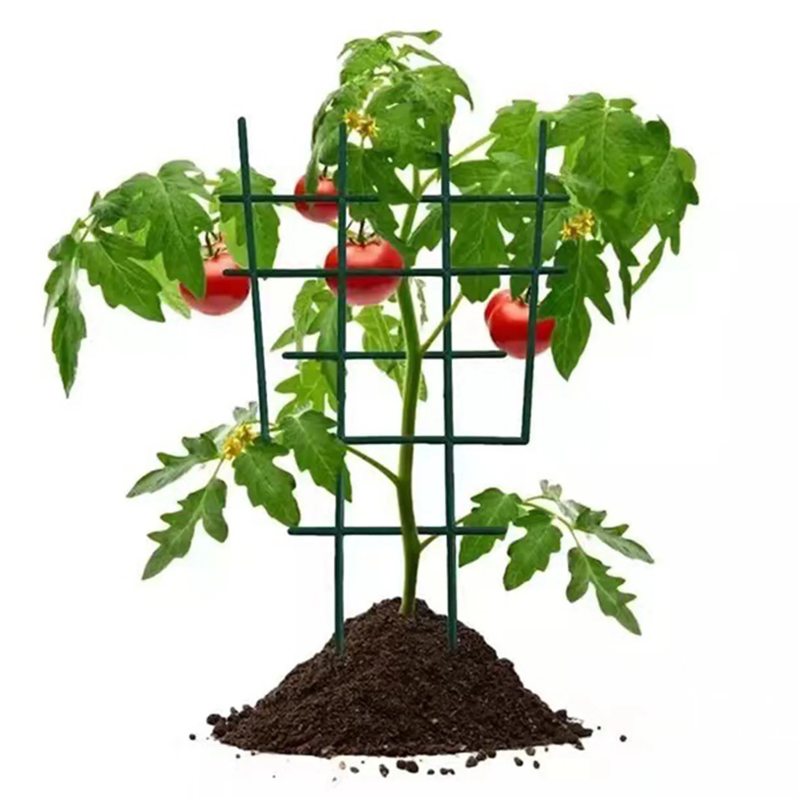

DIY Plastic Plant Support Frame Practical Garden Plants Lattice Frame for Garden Greenhouse Plants