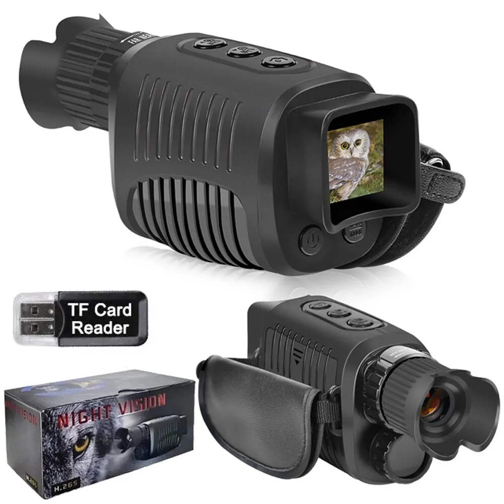 Device 1080p Hd Infrared 5x Digital Zoom Hunting Telescope O