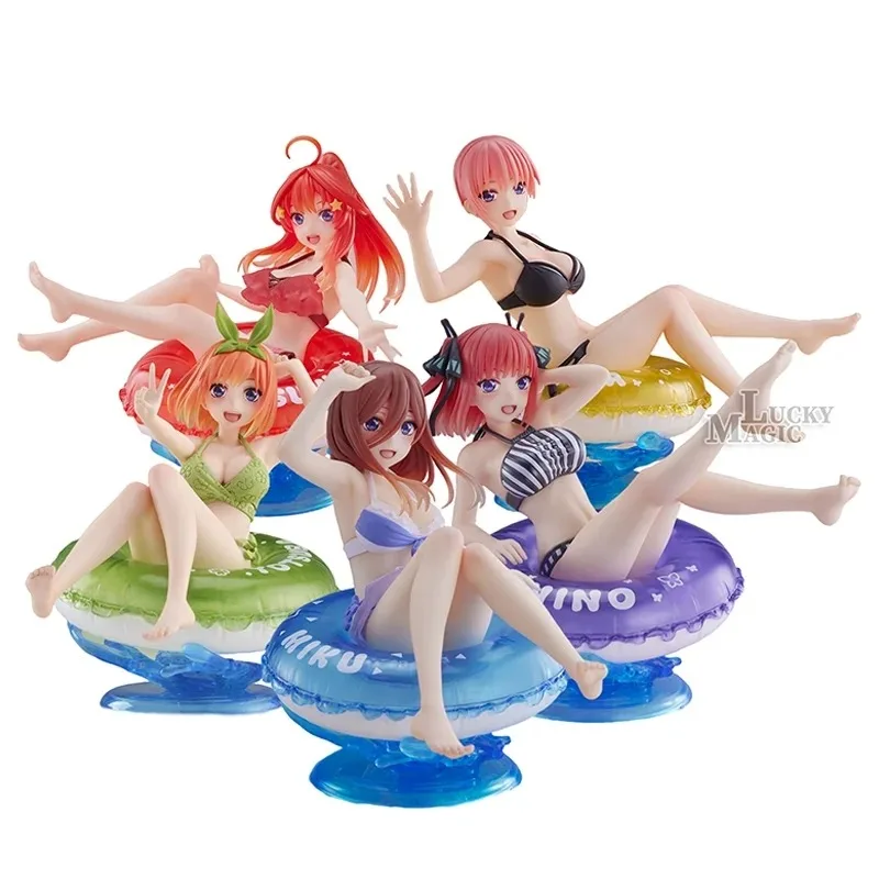 TAITO The quintessence Quintuplets Nakano Ichika Miku Yotsuba плавательный круг Аниме фигурки коллекционные