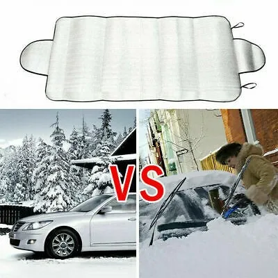 

Protector Frost Cover Auto Car 4 Layers 70x150cm Dual Purpose Heat Insulation Ice Shield Insulation Replacement Snow Protection