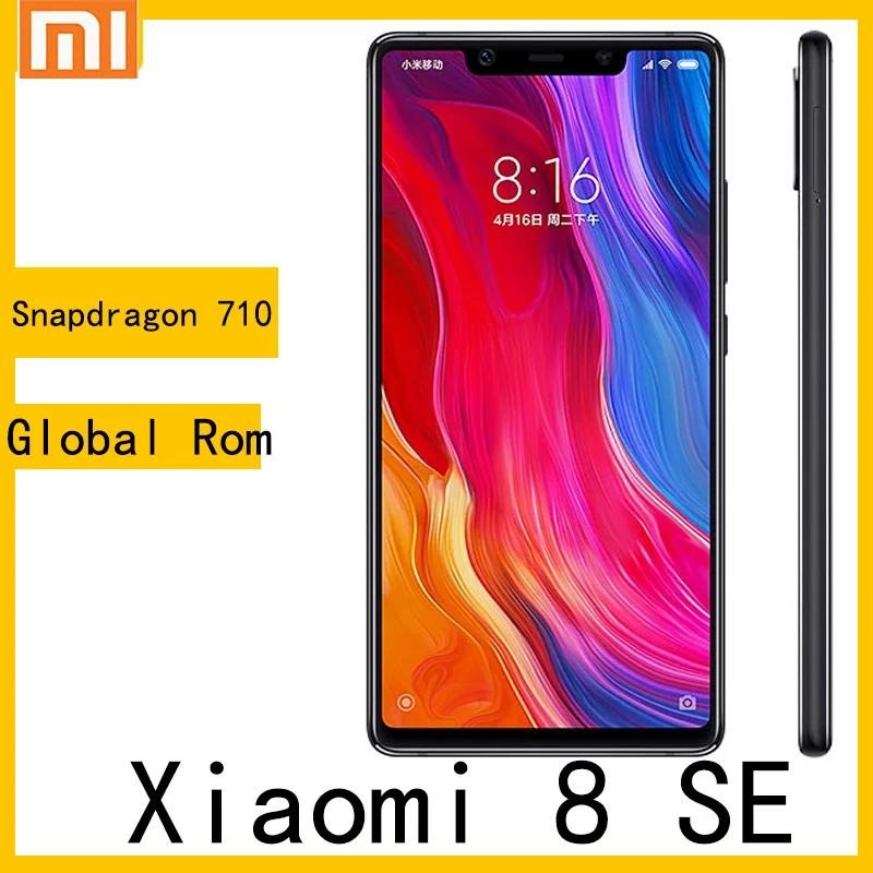 

Смартфон Xiaomi MI 8 SE, Snapdragon 710, 3120 мА · ч, быстрая зарядка, 18 Вт