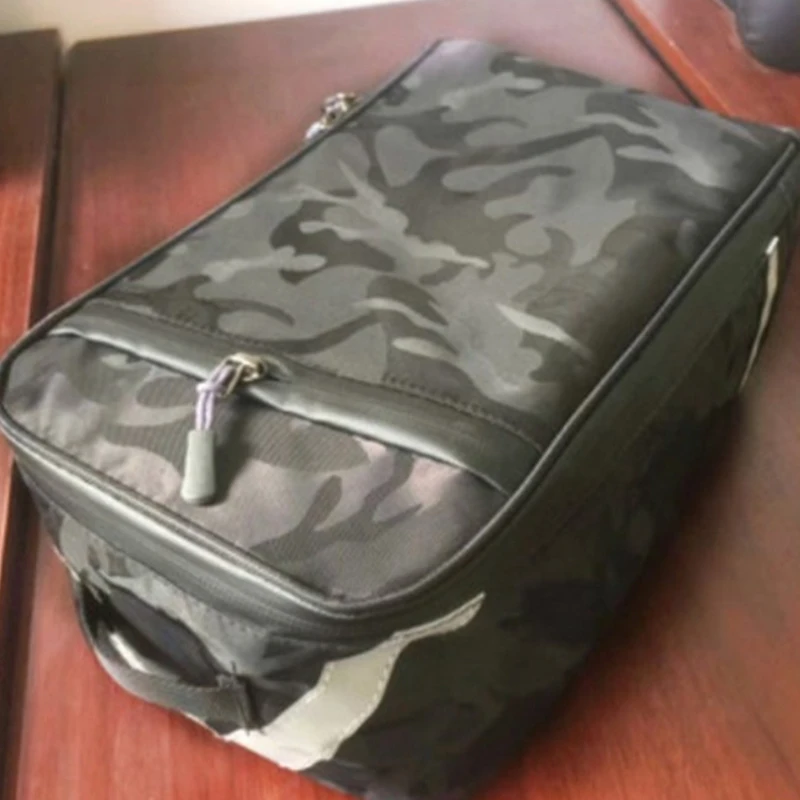 Black Camouflage Bike Bag For Bicycle Accessories Rear Rack Carrier Seat Trunk Backpack