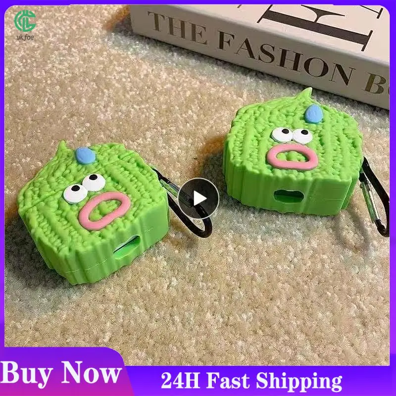 

Interesting Cartoon Pattern Design Headphone Box Accessories Injection Molding Cute And Fashionable Silicone Case Flexible Fit