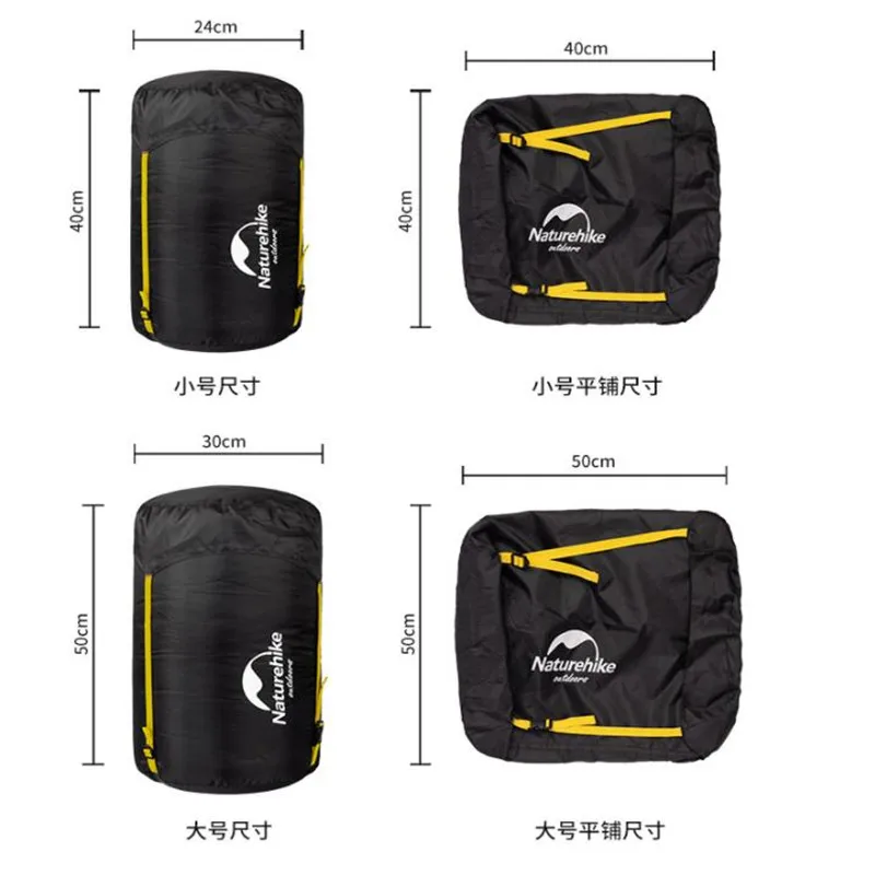 Naturehike Storage Bag 300D Fabric Multi-function Compression Sack Waterproof Portable Travel Sundries Bag Camping