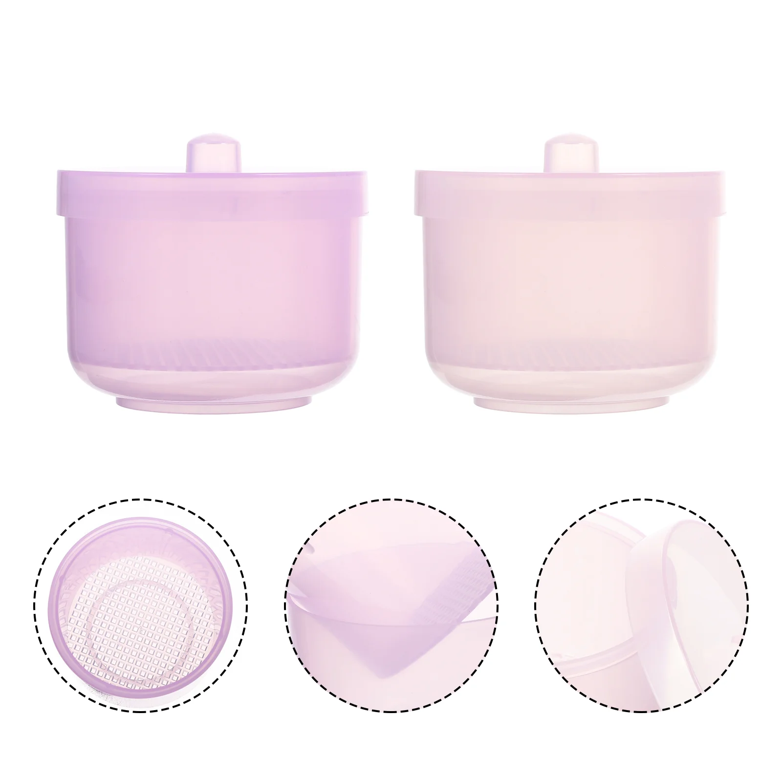 

Nail Sterilizer Tray Tool Box Bowltools Manicure Soaking Clipper Storage Cleaning Jar Soak Cleancase Polish Treatment Pedicure