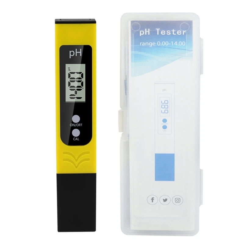 

Water Quality Tester 0-14 Digital PH Tester Pen for Aquarium Builtin Battery
