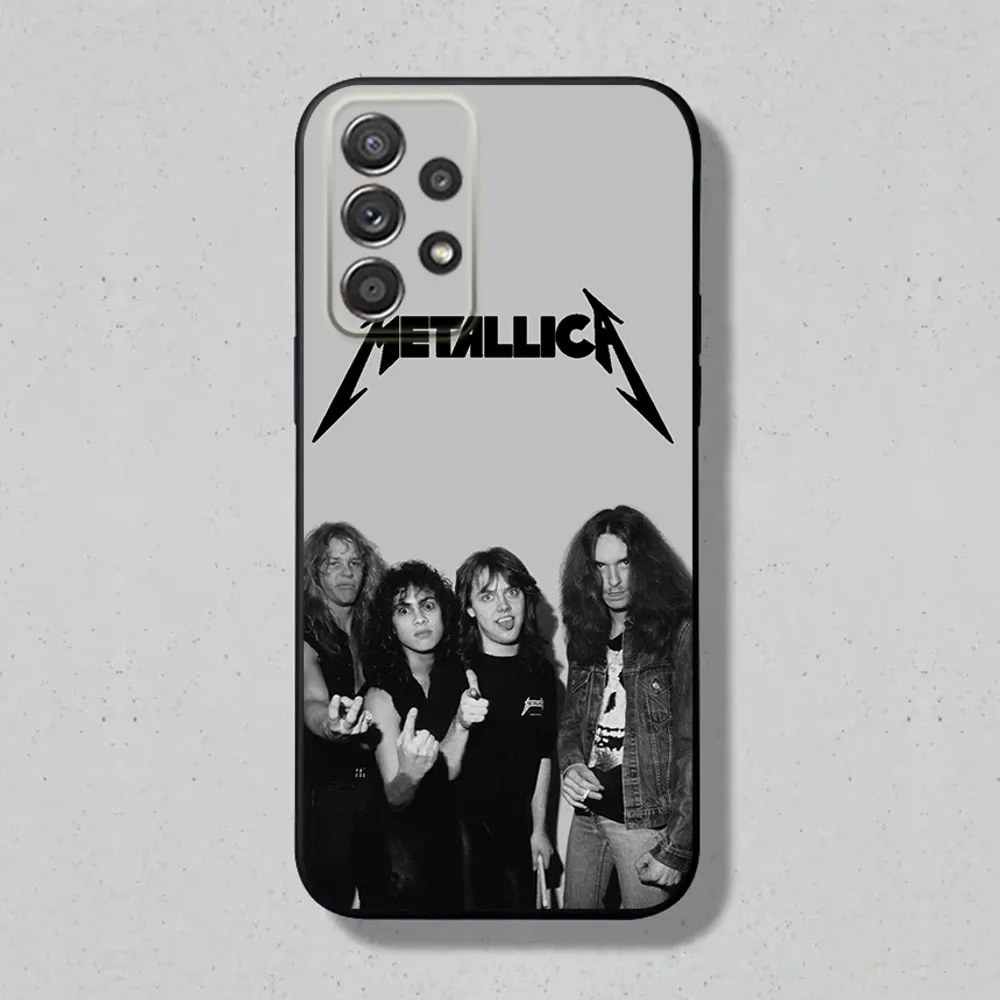 S-Seasons 72 M-Metallica Phone Case For Samsung S24 S23 S22 S21 S20 S10 S10E S9 Plus FE Note 20 Black Cover Shell