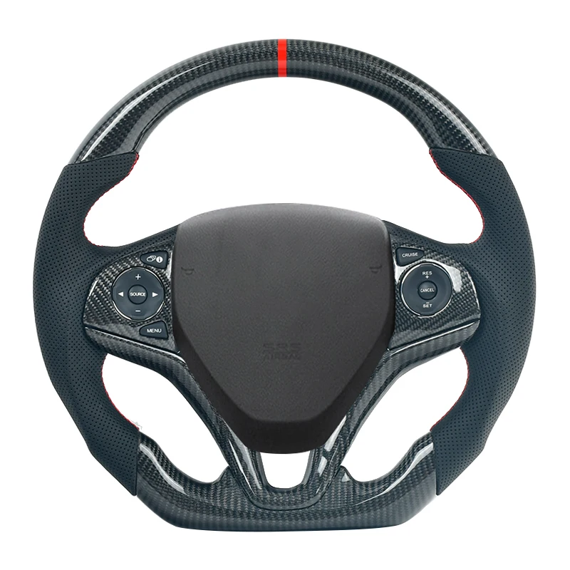 

Индивидуальное рулевое колесо из углеродного волокна для Honda CRV CR-V 2012 2013 2014 2015 2016 2012-2016