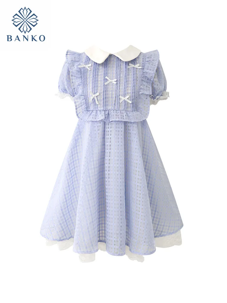 Французское Элегантное синее сказочное платье на весну и лето женское