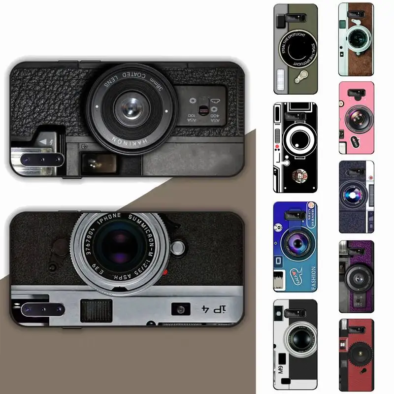 

Retro Vintage Camera Phone Case for Samsung Note 5 7 8 9 10 20 pro plus lite ultra A21 12 72