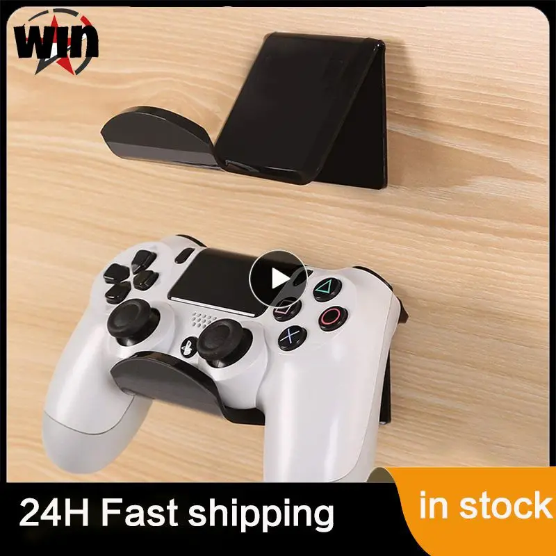

2/4/6PCS Wall Bracket For PS5 XSX One Controller Headset Hanger Remote Control Shelf Gamepad Hook Holder Game