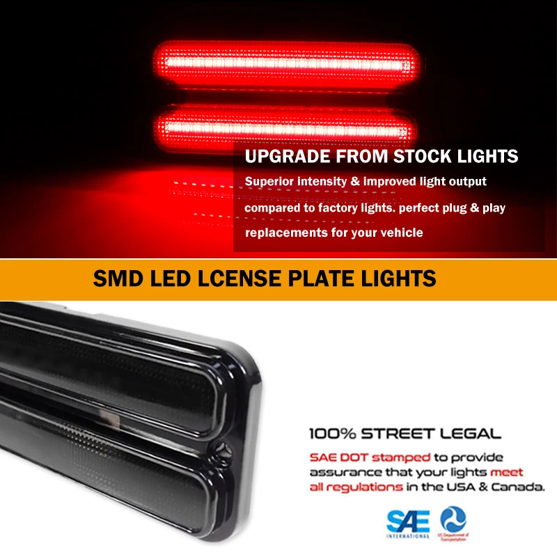 Автомобильные передние и задние боковые габаритные огни для 1968-1972 Chevy Blazer C10 C20