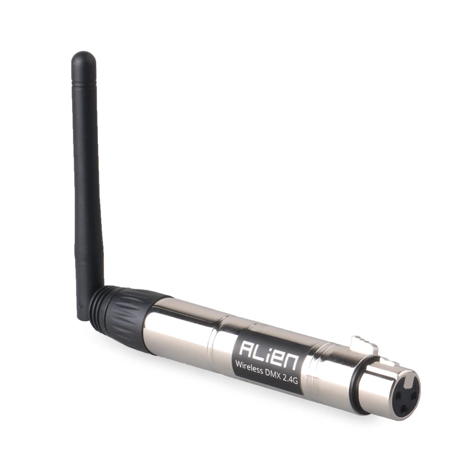 Скидка Беспроводной приемник-передатчик ALIEN DMX512, 2,4 ГГц, 126 каналов, управление 400 м