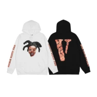 vlone mens ladies couple casual fashion street trend sweater high street loose hip hop100 cotton printed hoodie 6687