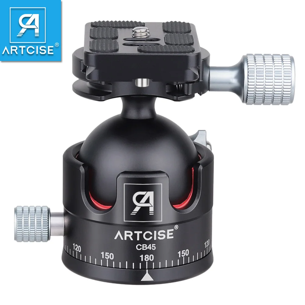 ARTCISE CB45 Низкопрофильная двойная U-образная шаровая Головка 360 ° панорамная