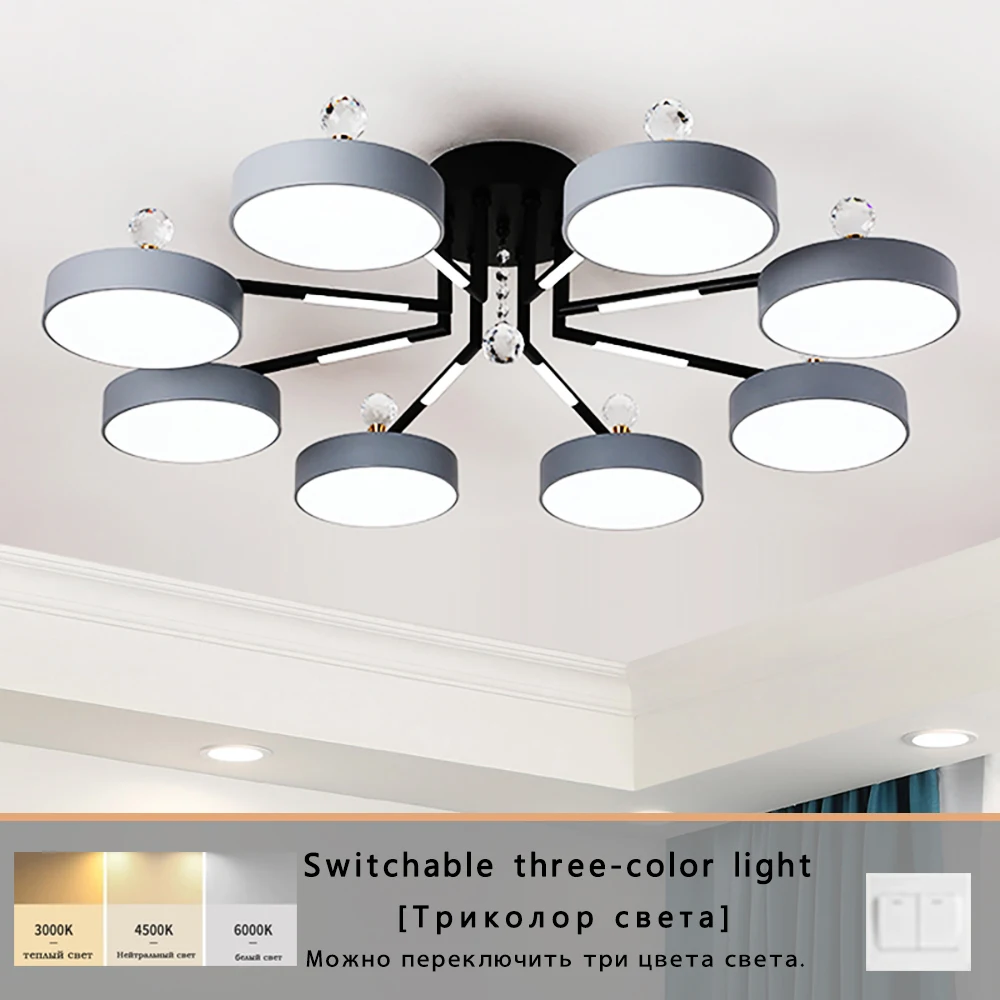 Modern Ceiling chandelier  living  room concise pendent  lamp dining room Nordic lamps led Ceiling living room lights home decor