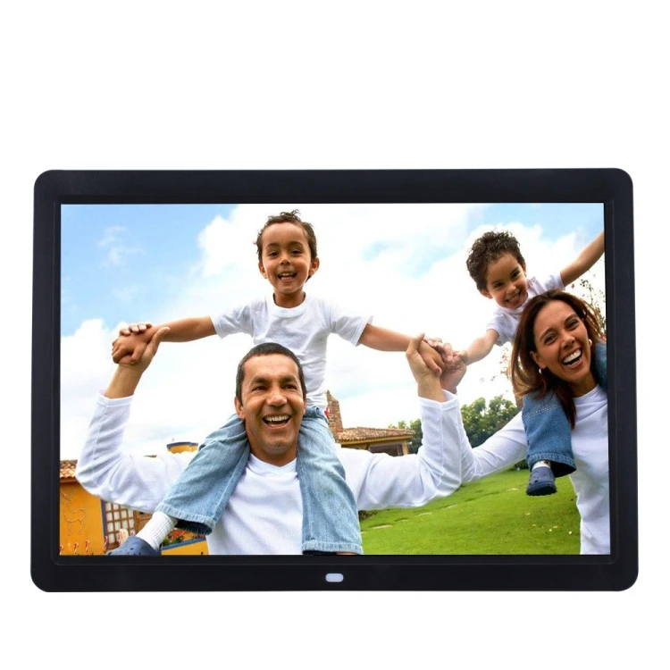 

Hot Sale 17 inch Display Rack Container Advertising MA Chine Digital Photo Frame Support Water Subtitles